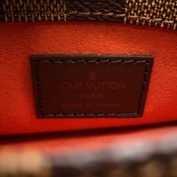 LOUIS VUITTON Aubagne Damier Ebene Canvas Red - Picture 9 of 10